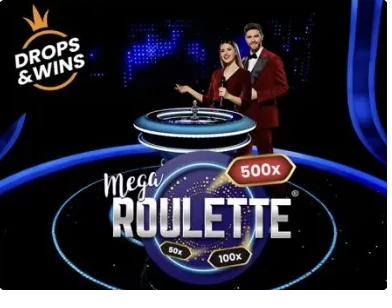 Table en direct Mega Roulette
