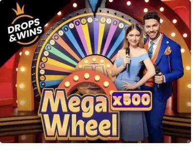 Jeu télévisé en direct Mega Wheel